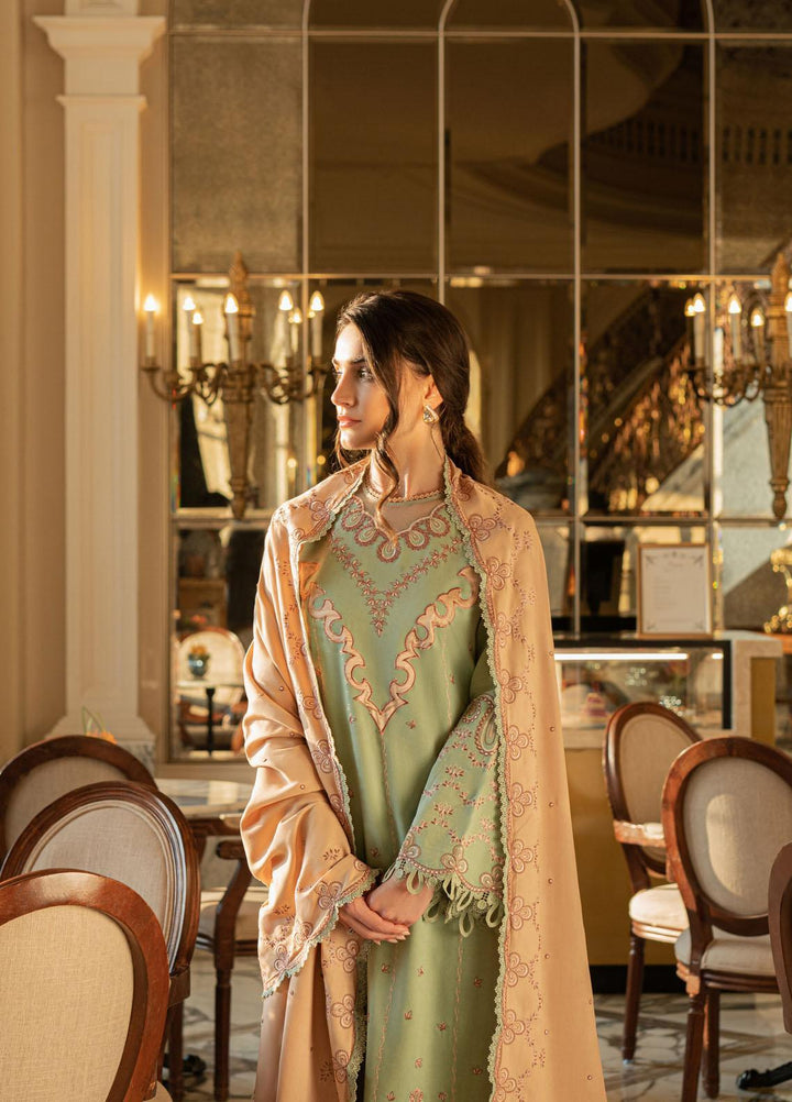 Mushq Casual Pret  Marina 3 Piece Suit MWP22-02 Jadesheen