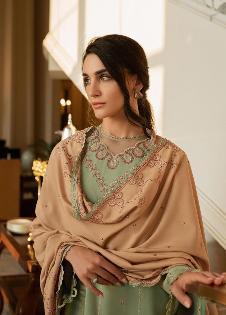 Mushq Casual Pret  Marina 3 Piece Suit MWP22-02 Jadesheen
