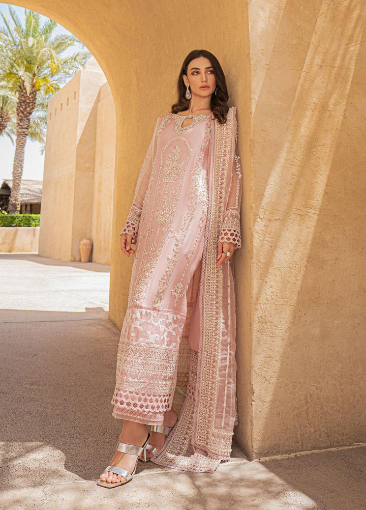 Mushq Luxury Pret  Silk 3 Piece Suit MQ22EP ELEP22-02 ARIEL