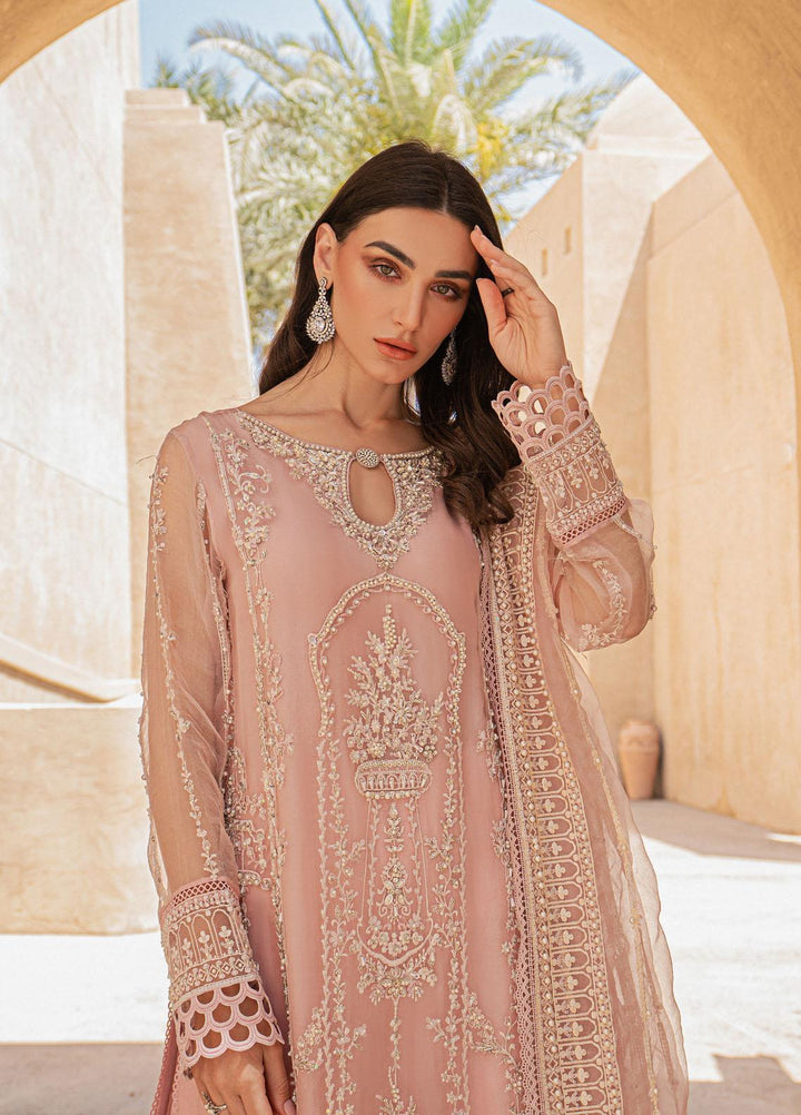 Mushq Luxury Pret  Silk 3 Piece Suit MQ22EP ELEP22-02 ARIEL