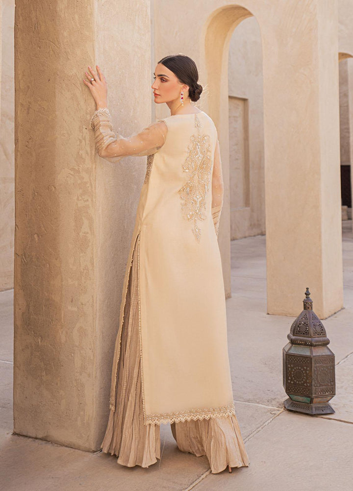 Mushq Luxury Pret  Organza Shirt MQ22EP ELEP22-07 MYLA