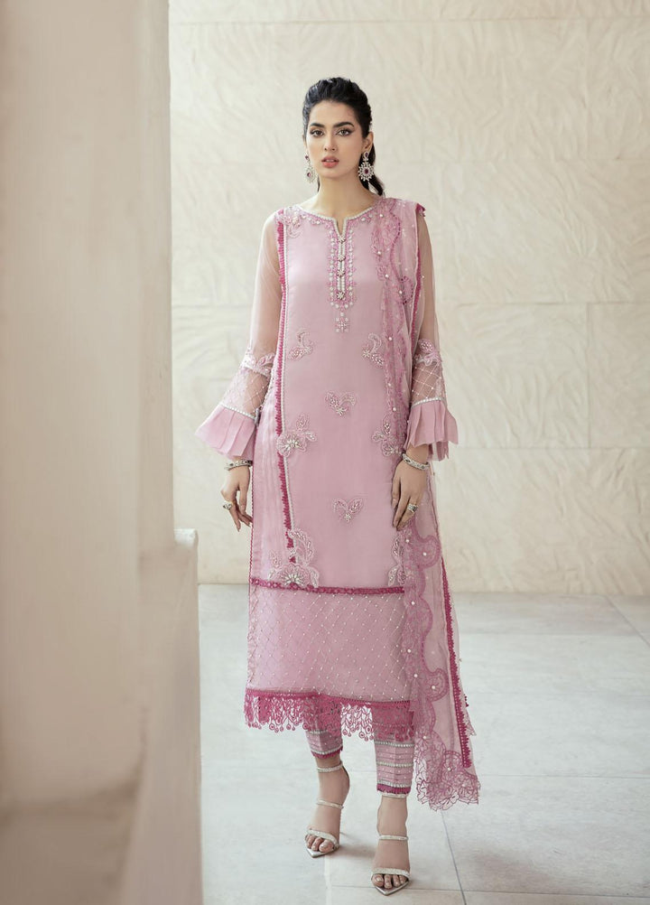 Mushq Luxury Pret  Organza 3 Piece Suit VENUS