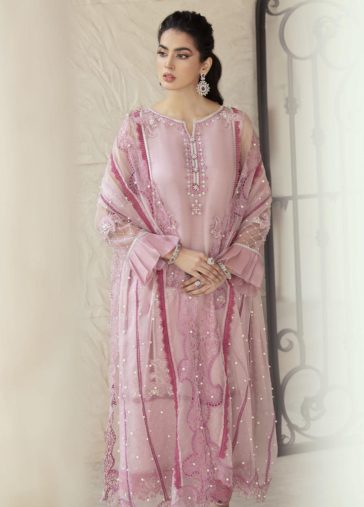 Mushq Luxury Pret  Organza 3 Piece Suit VENUS