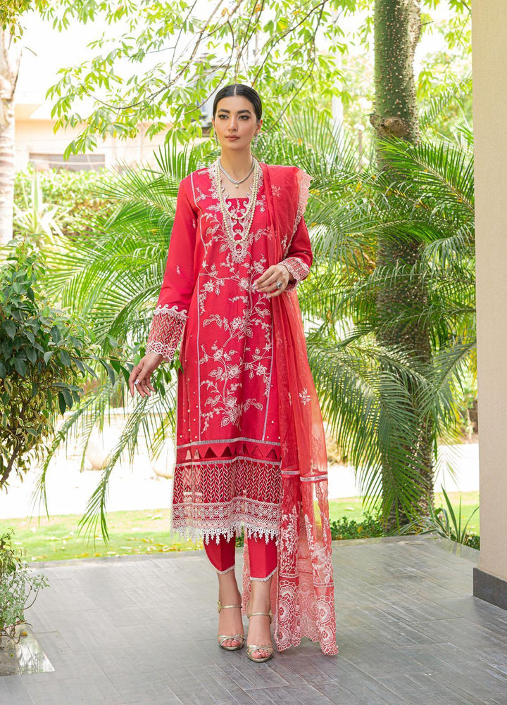 Mushq Ready to Wear  Lawn 3 Piece Dress MQ22MC MCP2-06 BITTERSWEET