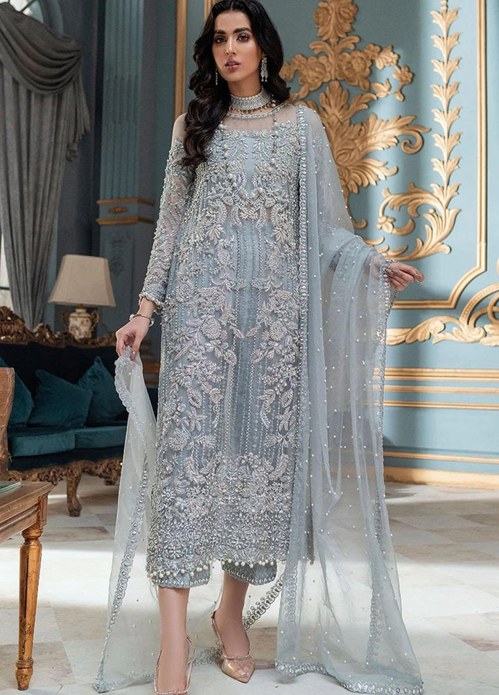 Mushq Luxury Pret  Organza 3 Piece Suit MQ21PLF LF21-01 ADELA