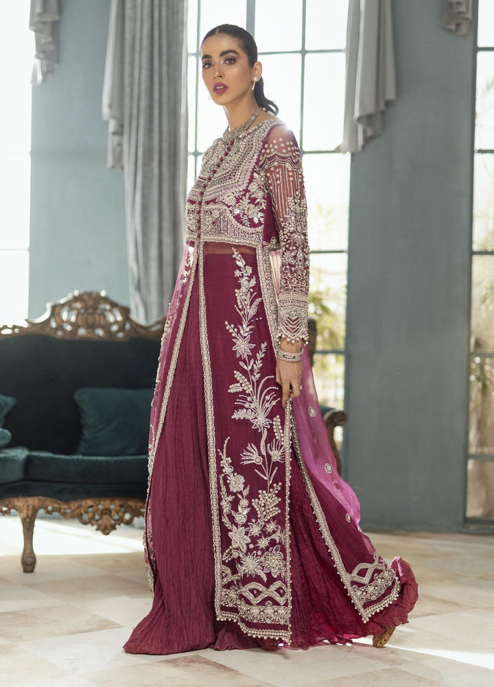 Mushq Luxury Pret  Organza 3 Piece Suit MQ21PLF LF21-06 DIANA