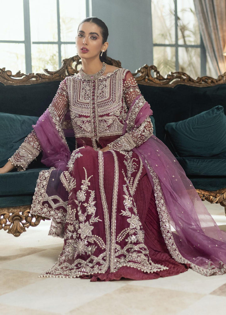 Mushq Luxury Pret  Organza 3 Piece Suit MQ21PLF LF21-06 DIANA