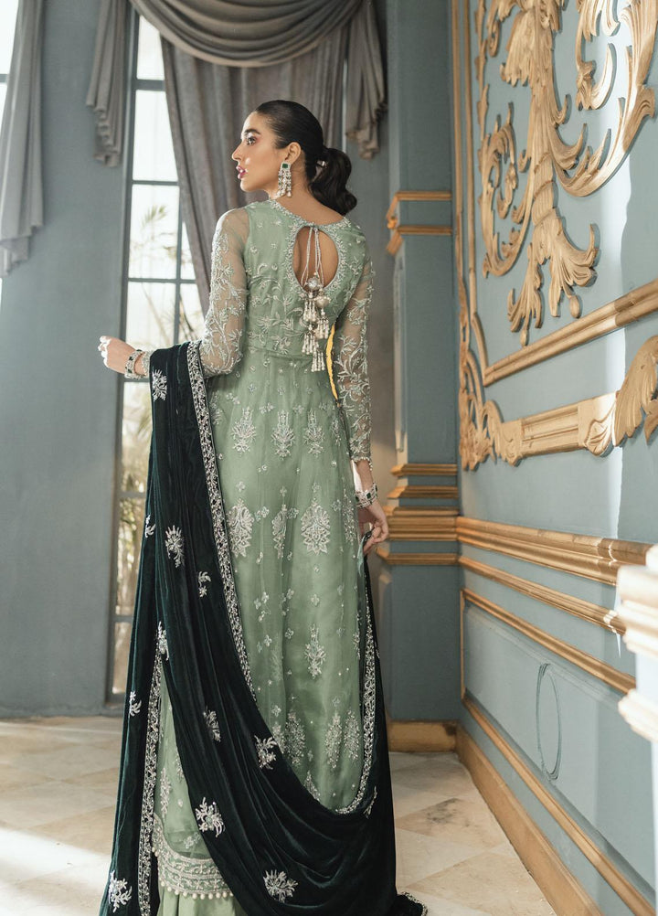 Mushq Luxury Pret  Organza Shirt MQ21PLF LF21-07 JANET