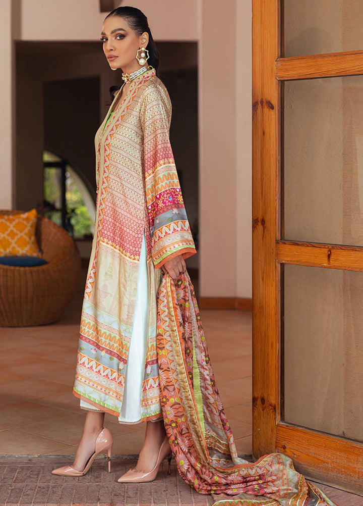 Mushq Luxury Pret  Raw Silk 2 Piece Dress MQ22SSL CANTON SP21-02