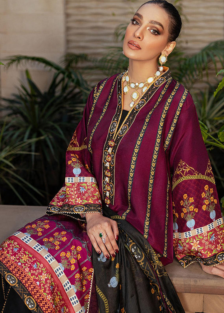 Mushq Luxury Pret  Raw Silk 2 Piece Dress MQ22SSL IVY SP21-01