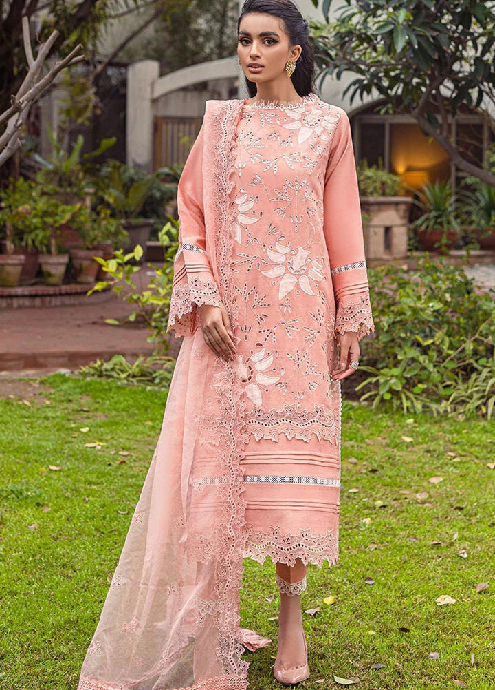 Mushq Pret  Cotton Net 3 Piece Suit MQ22SB MCP-11 ORCHID