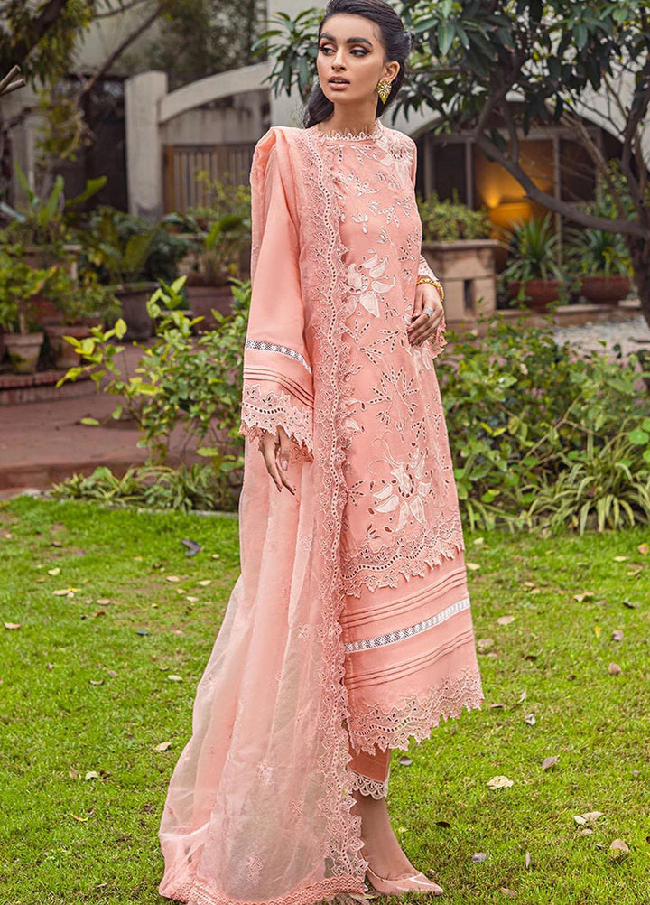 Mushq Pret  Cotton Net 3 Piece Suit MQ22SB MCP-11 ORCHID