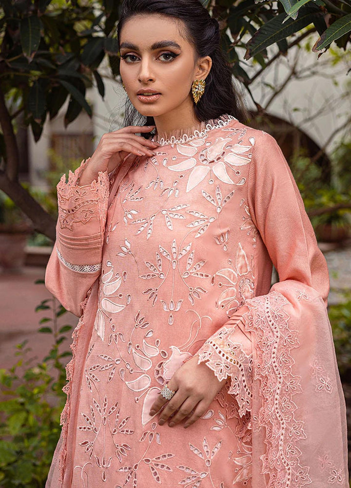 Mushq Pret  Cotton Net 3 Piece Suit MQ22SB MCP-11 ORCHID