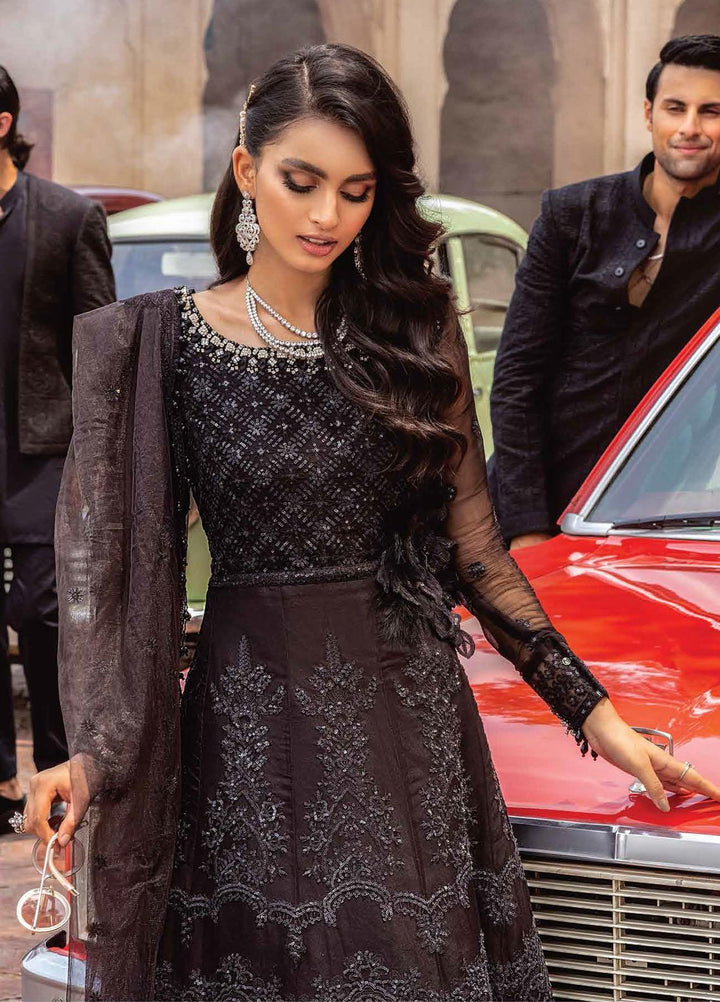 Mushq Embroidered Chiffon Suits Unstitched 3 Piece MQ21TK SDL21-04 RAAT RANI - Luxury Collection