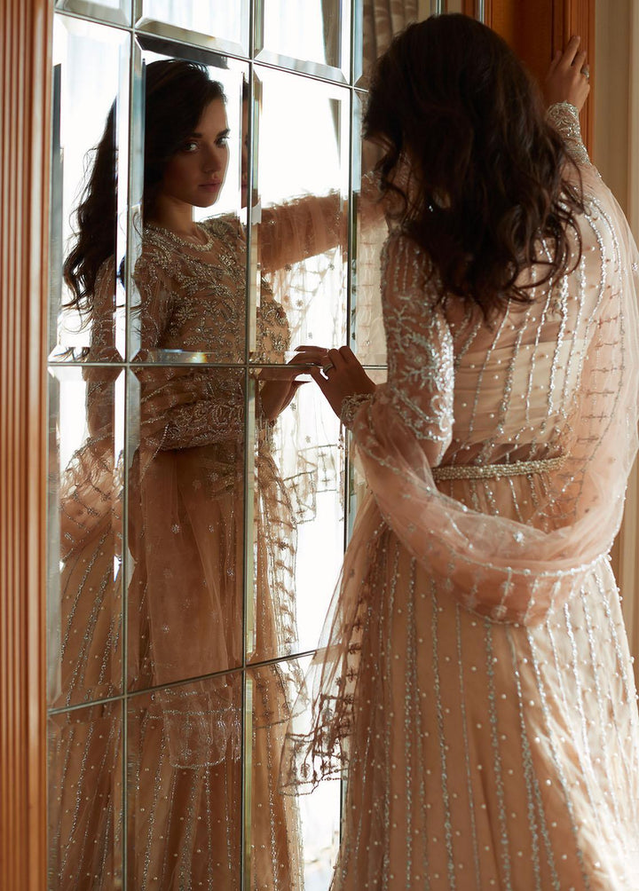 Amour By Mushq Embroidered  Suits Unstitched 4 Piece MQ23WD TDL23-01 Ada - Wedding Collection