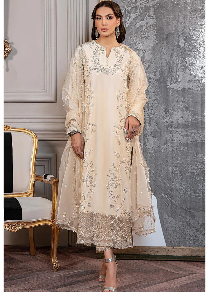 Mushq Ready to Wear  Raw Silk 3 Piece Dress MQ22VR MOIRA SP22-08