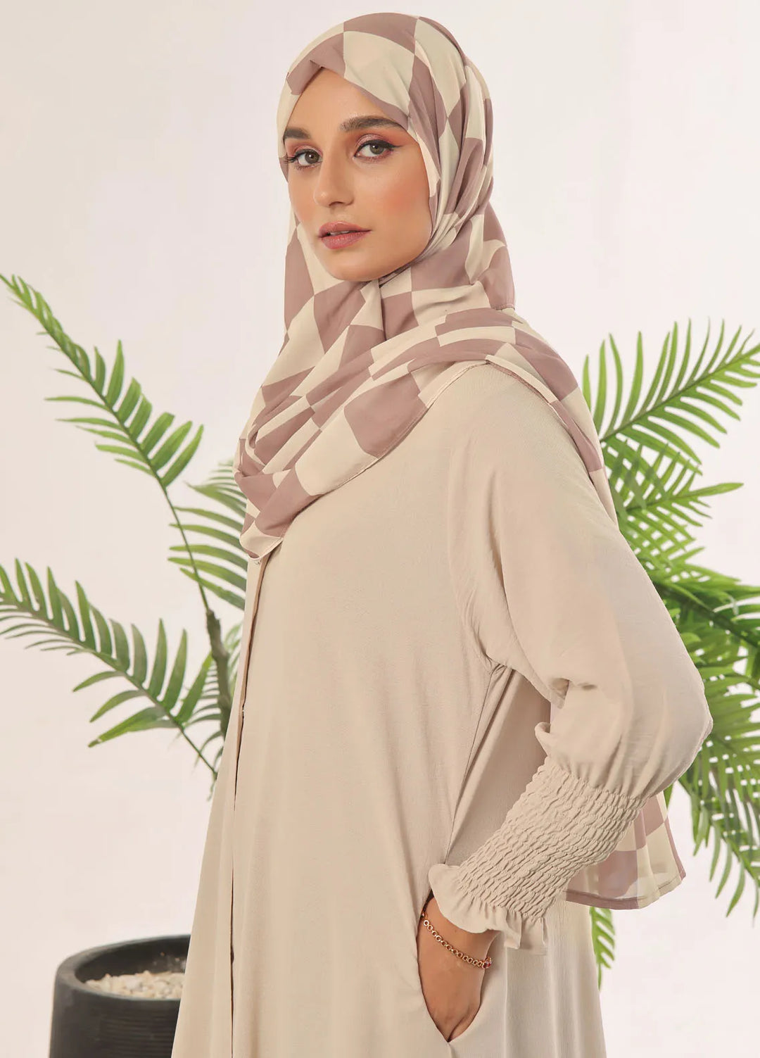 Muslima By TGM Pret Casual Abaya Ansharah