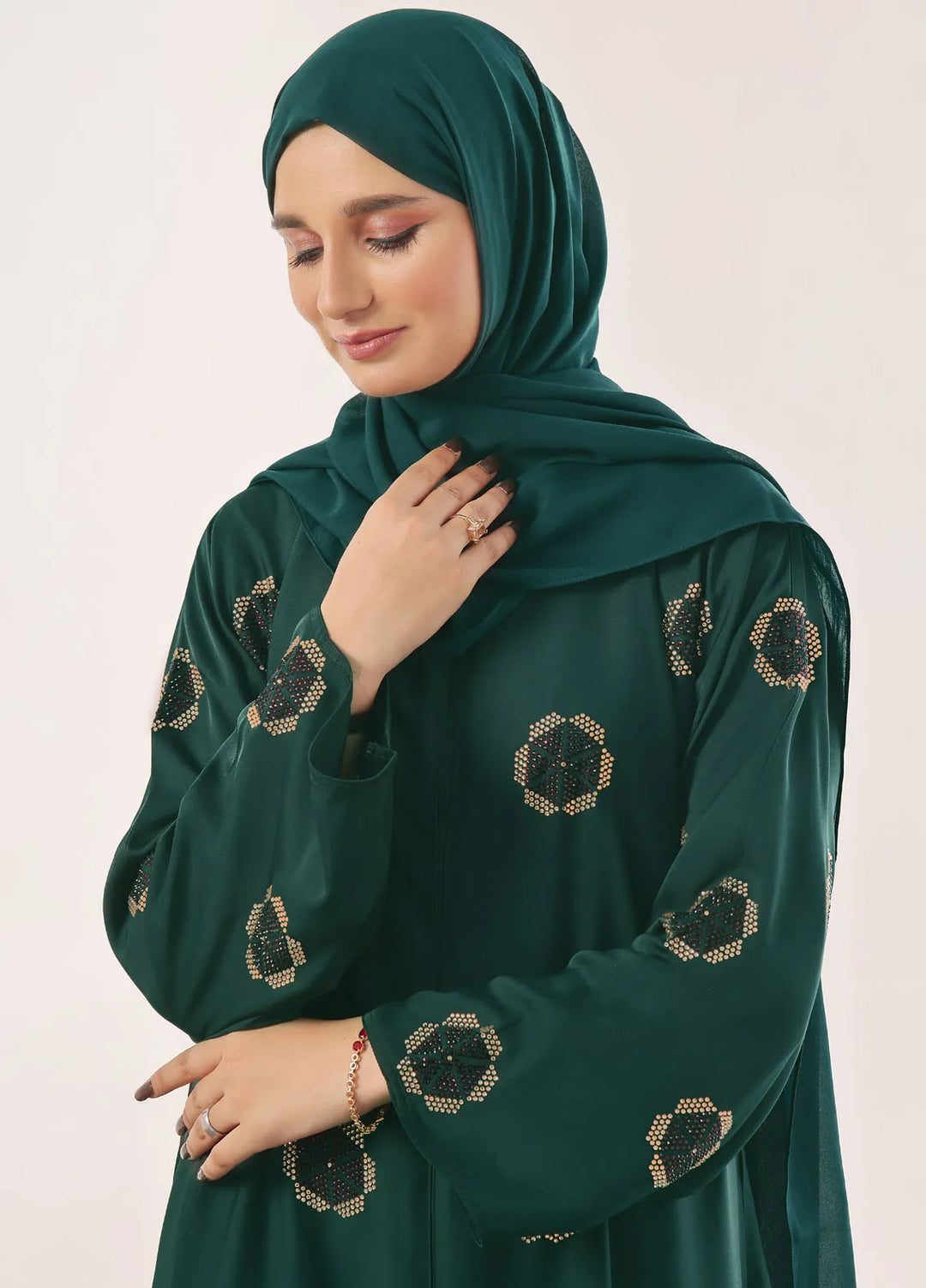 Muslima By TGM Pret Casual Abaya Tehzib