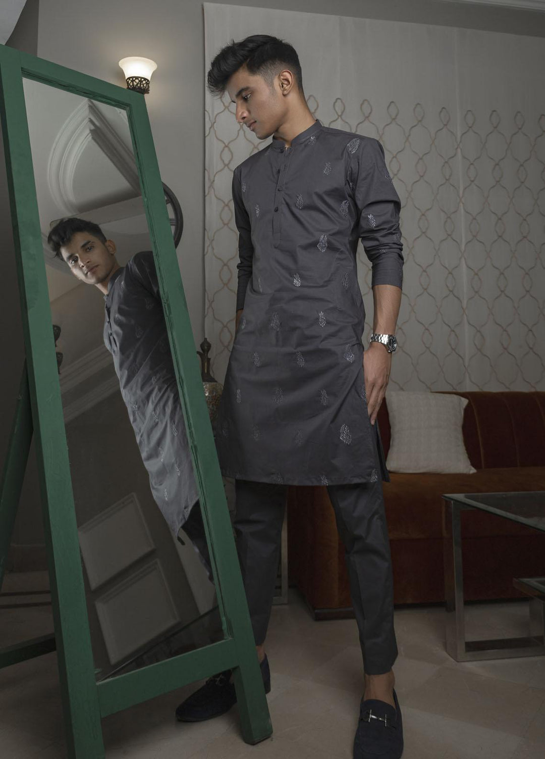 Muzains Cotton Formal Kurta Pajama for Men - MUZ22M MM-019