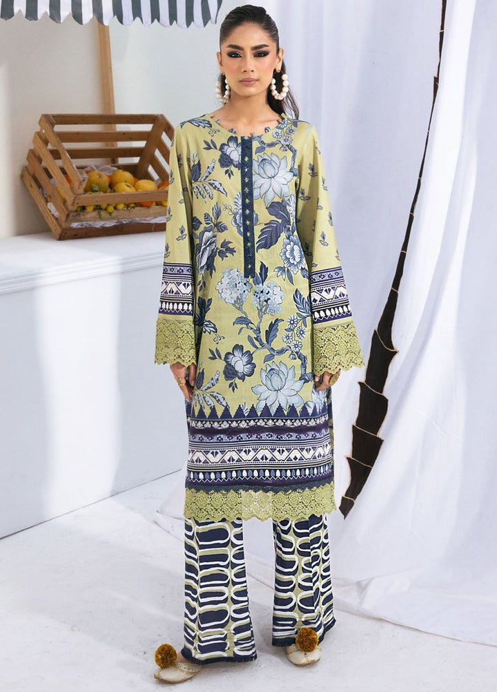 N Girl by Nureh Printed Lawn Suits Unstitched 2 Piece NU24NG NGL-07 - Summer Collection