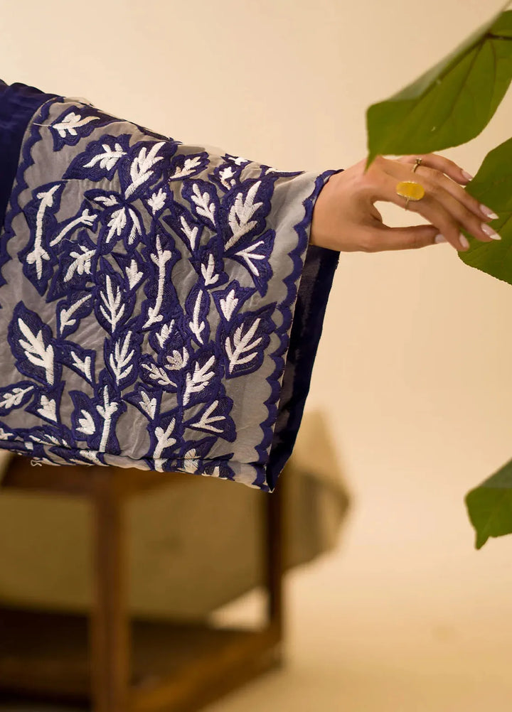 Naayas Pret Embroidered Silk Kaftan Anika