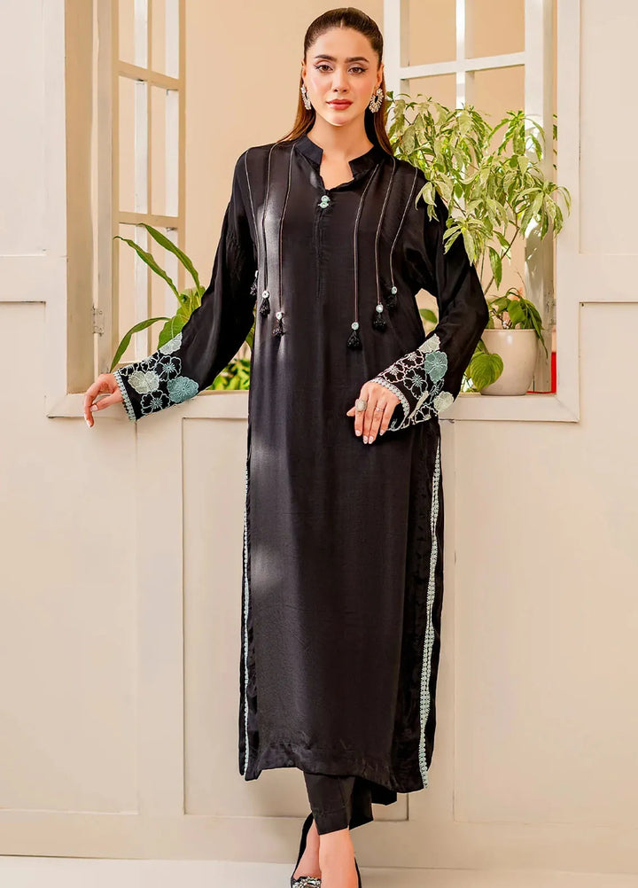 Naayas Pret Embroidered Silk Shirt Dreamy