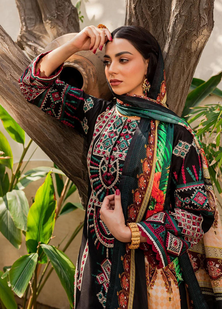 Naayas Embroidered Lawn Suits Unstitched 3 Piece NS23E Lahe - Eid Collection