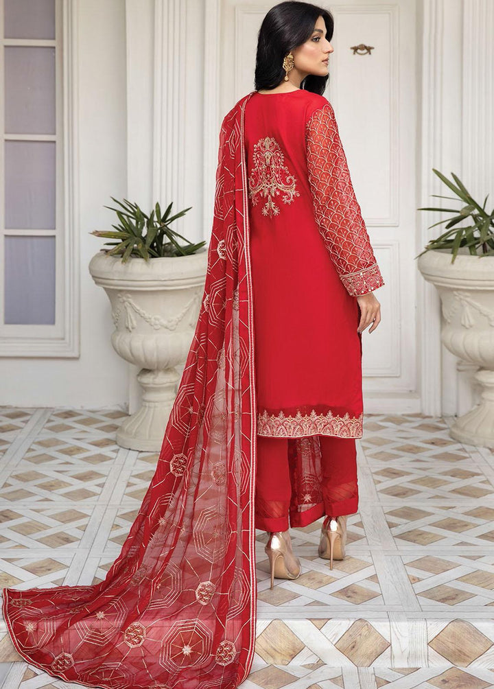 Nainsukh by House of Nawab Embroidered Organza Suits Unstitched 3 Piece HON22-N2 Kibrat 3A - Luxury Collection