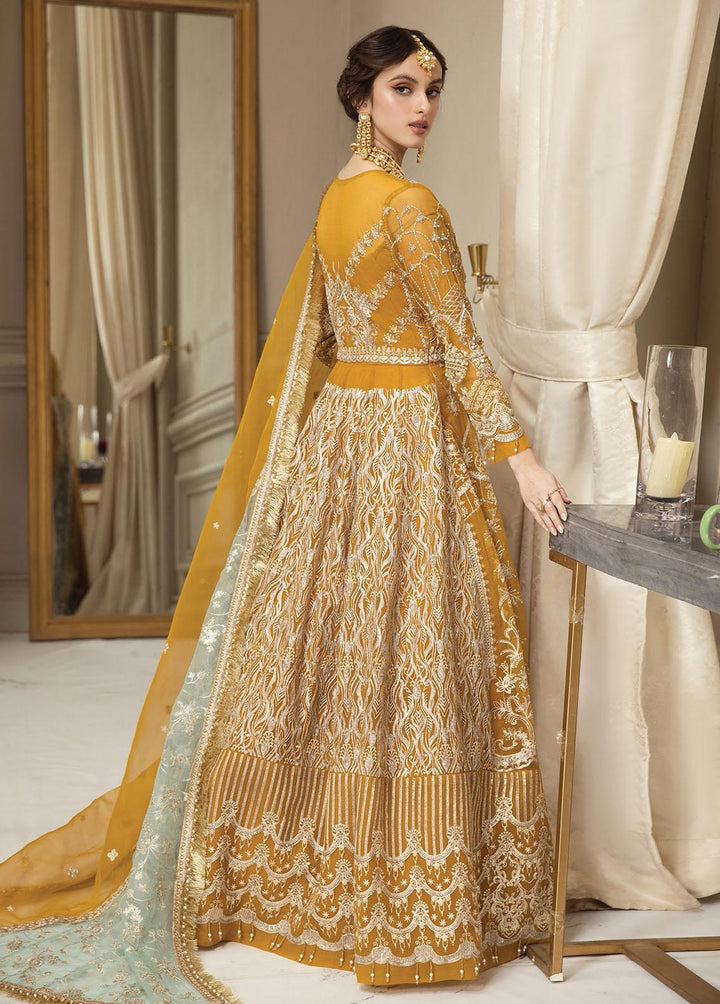 Nainsukh by House of Nawab Embroidered Organza Suits Unstitched 3 Piece HON23-N3 01 Hazwa (B) - Luxury Collection