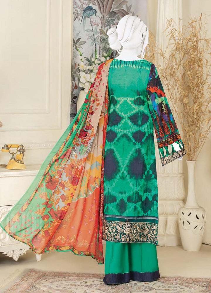 Naurang by Humdum Embroidered Lawn Suits Unstitched 3 Piece HD22NL D3 - Summer Collection