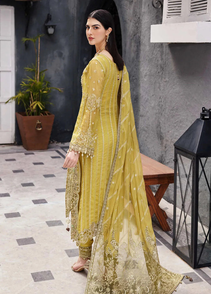 Nawabzadi by Emaan Adeel Embroidered Chiffon Suits Unstitched 3 Piece EA24N Arrohi - Formals Collection