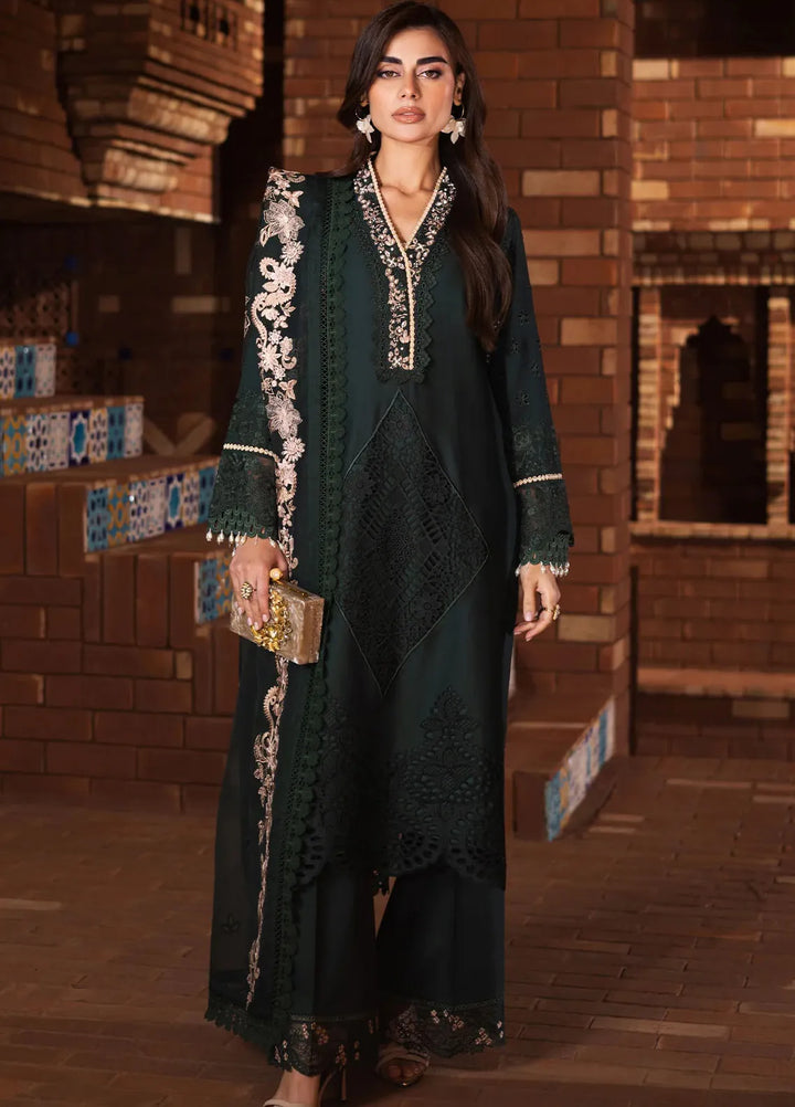 Naya by Imrozia Premium Pret Embroidered Lawn 3 Piece Suit SP-50 Zehak