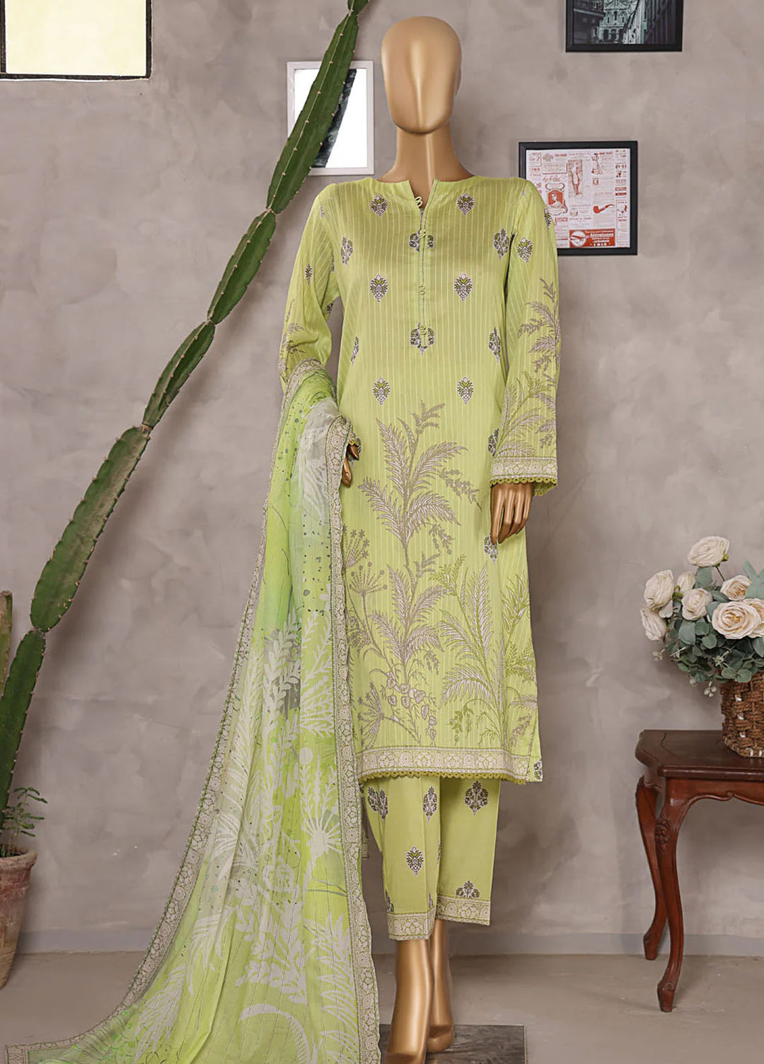 Nayab by HZ Textiles Digital Printed Lawn Suits Unstitched 3 Piece HZ25DP NPD-06 - Summer Collection
