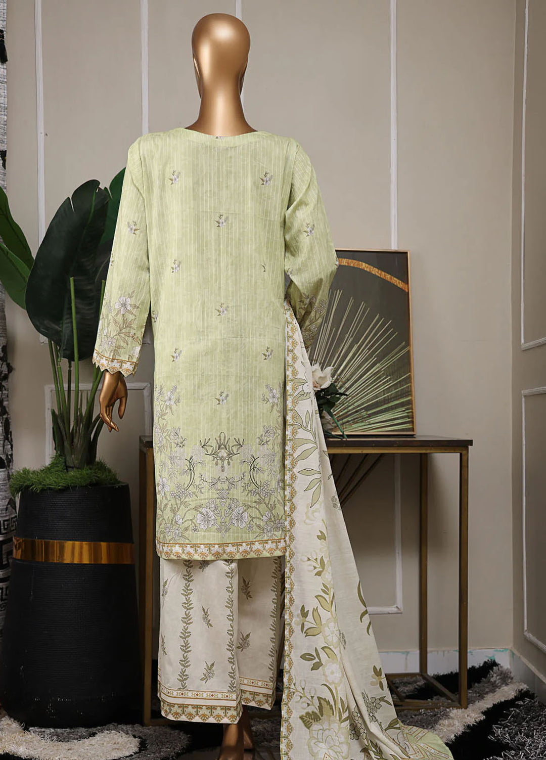 Nayab by HZ Textiles Embroidered Lawn Suits Unstitched 3 Piece HZ25PE NPE-01 - Summer Collection