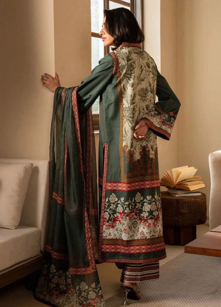 Nazm by Maryum N Maria Printed Silk Suits Unstitched 3 Piece MNM25N MS50459-Stella - Fall Collection