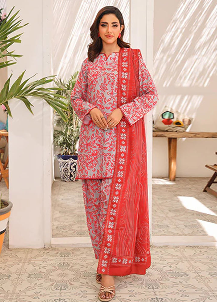 Nazmina Pret Printed Swiss Lawn 3 Piece Suit Verdant Muse