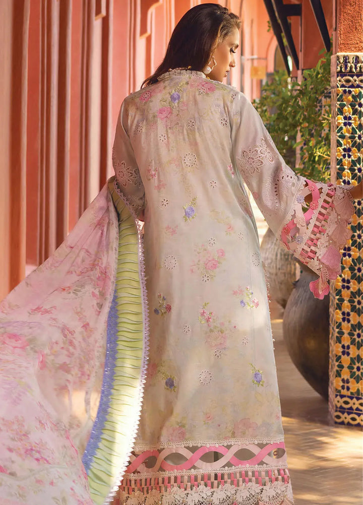 Neroli By Annus Abrar Embroidered Lawn Unstitched Suit 3 Piece ABR24NL AA-NLL24-04 - Luxury Summer Collection