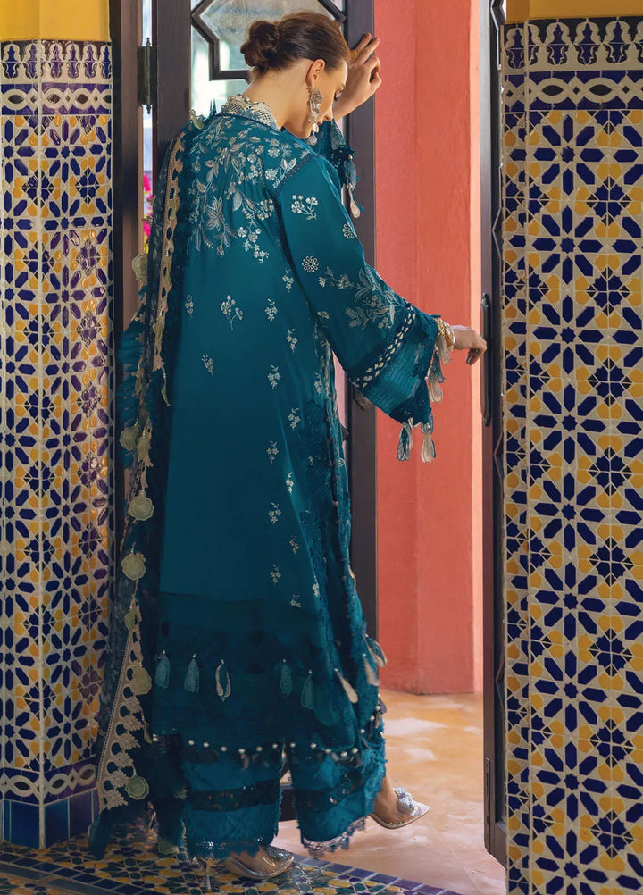 Neroli By Annus Abrar Embroidered Lawn Unstitched Suit 3 Piece ABR24NL AA-NLL24-05 - Luxury Summer Collection