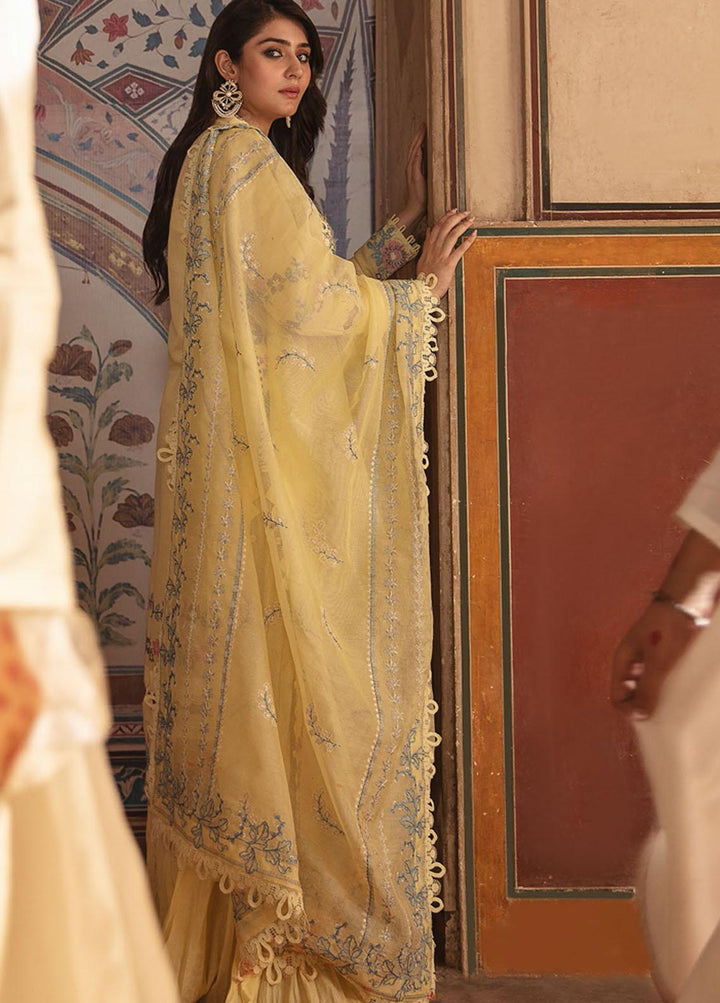 Nighat By Republic WomensWear Embroidered Lawn Suits Unstitched 3 Piece RW21N 04 - Spring / Summer Collection