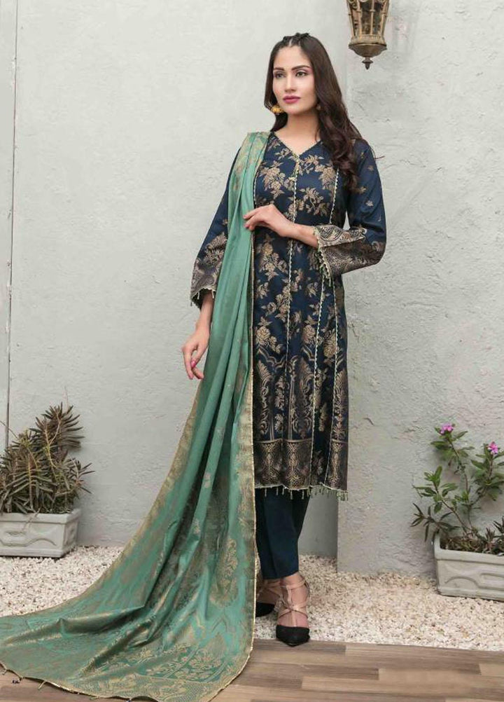Nilufar By Riaz Arts Banarsi Lawn Suits Unstitched 3 Piece RA22N RA-103 - Summer Collection
