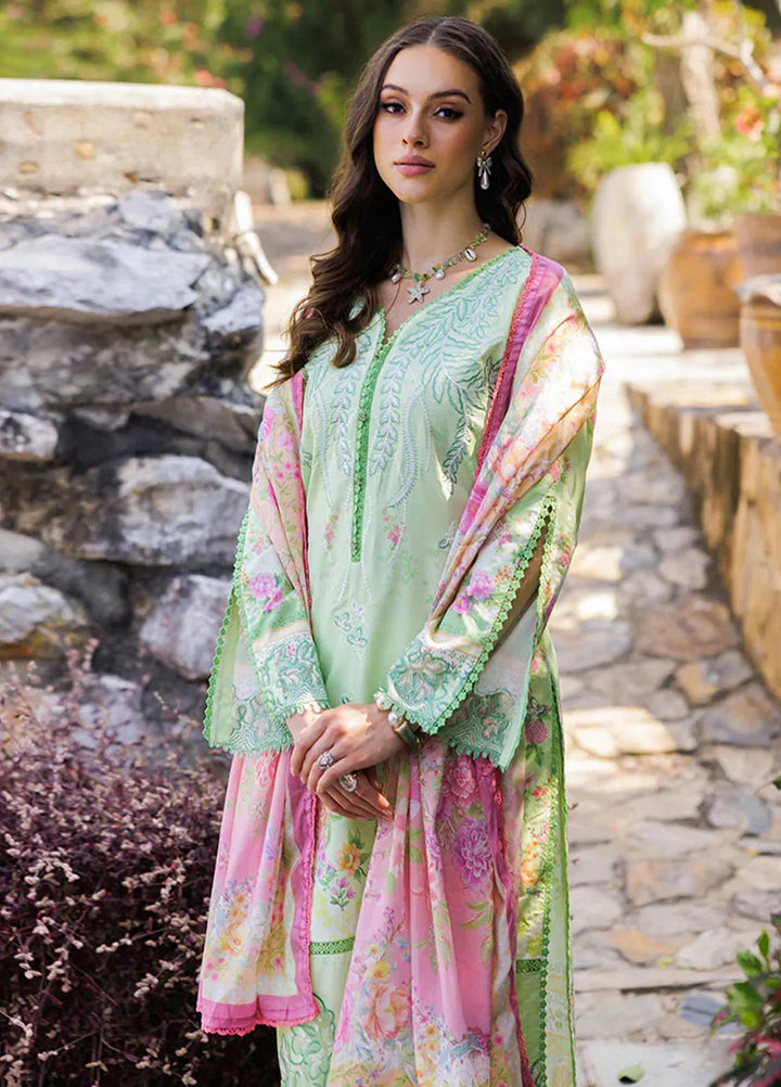 Nissa by Rajbari Embroidered Lawn Suits Unstitched 3 Piece RB25NS D-10 - Summer Collection