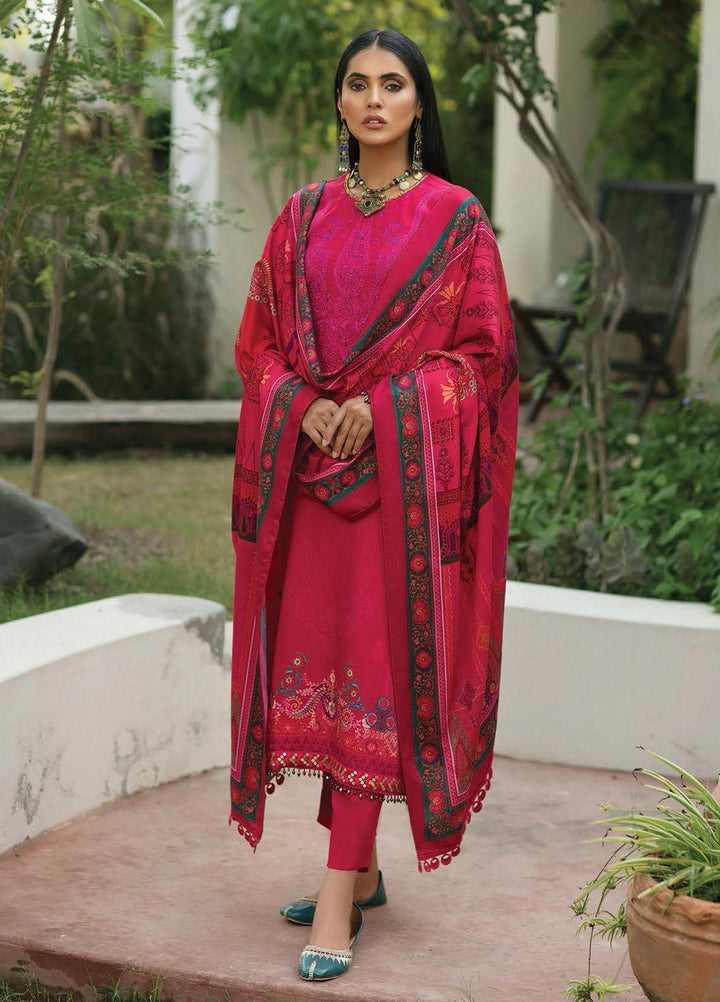 Nissa by RajBari Embroidered Cottel Suits Unstitched 3 Piece RB21N 1/B - Winter Collection