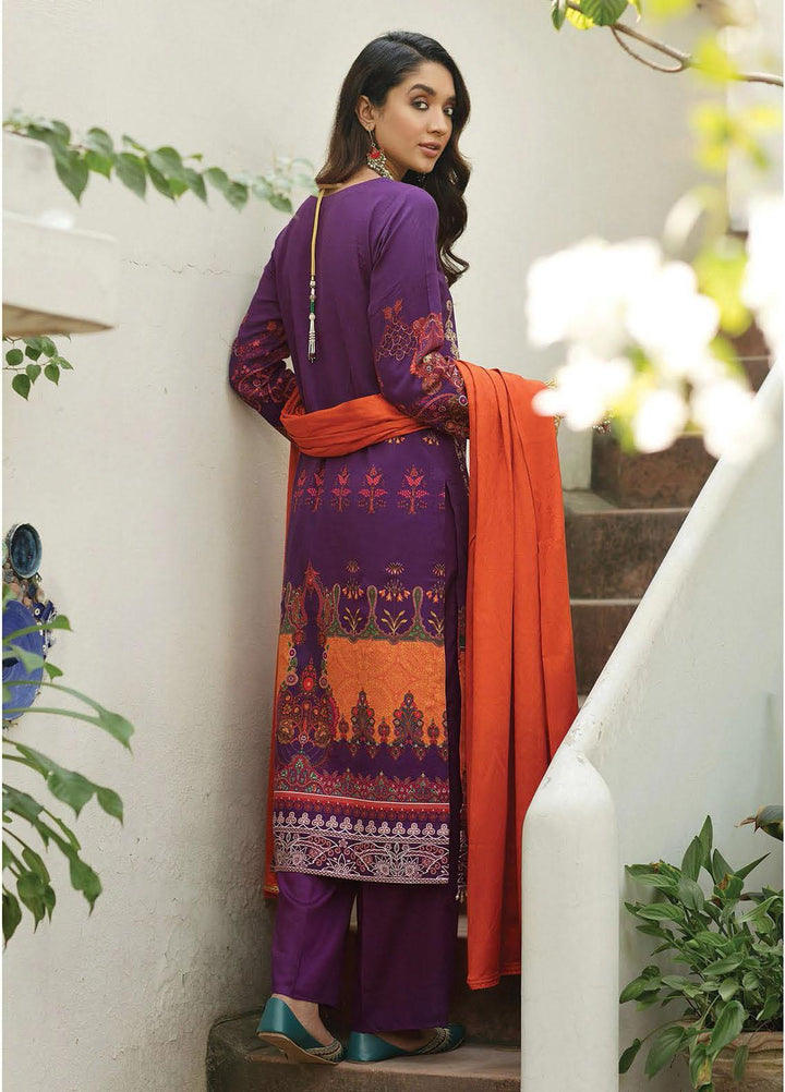 Nissa by RajBari Embroidered Cottel Suits Unstitched 3 Piece RB21N 3/A - Winter Collection