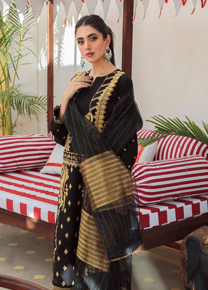 Nissa by RajBari Embroidered Jacquard Suits Unstitched 3 Piece RB22F 07 - Festive Collection