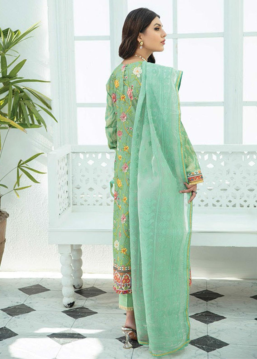 Nissa by RajBari Embroidered Jacquard Suits Unstitched 3 Piece RB22N 06 - Spring / Summer Collection