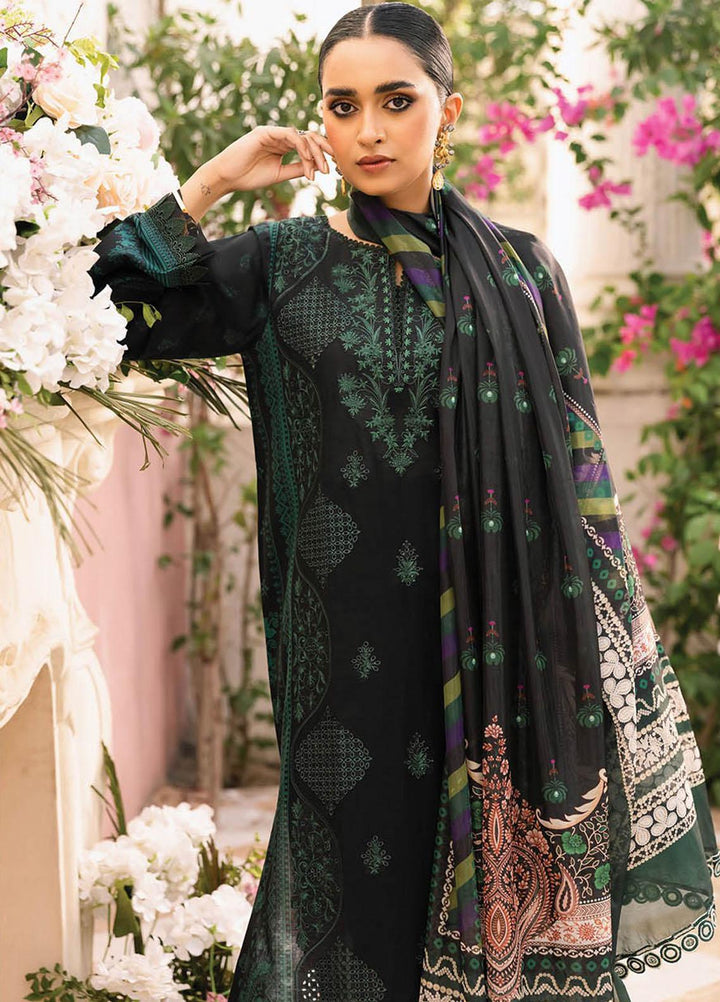 Nissa By RajBari Embroidered Lawn Suits Unstitched 3 Piece RB23NS D6-B - Summer Collection
