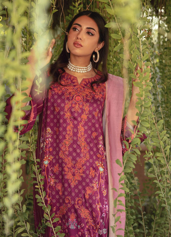 Nissa By RajBari Embroidered Corduroy Suits Unstitched 3 Piece RB23NW 5B - Winter Collection