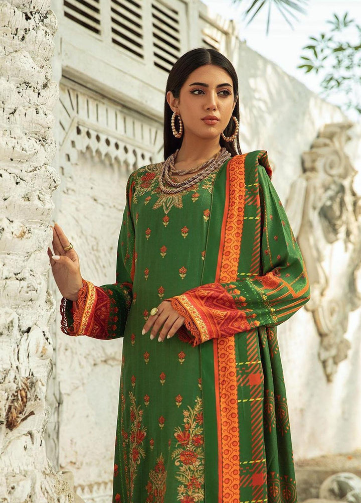 Nissa By Rajbari Embroidered Corduroy Suits Unstitched 3 Piece RB22NW 1A - Winter Collection