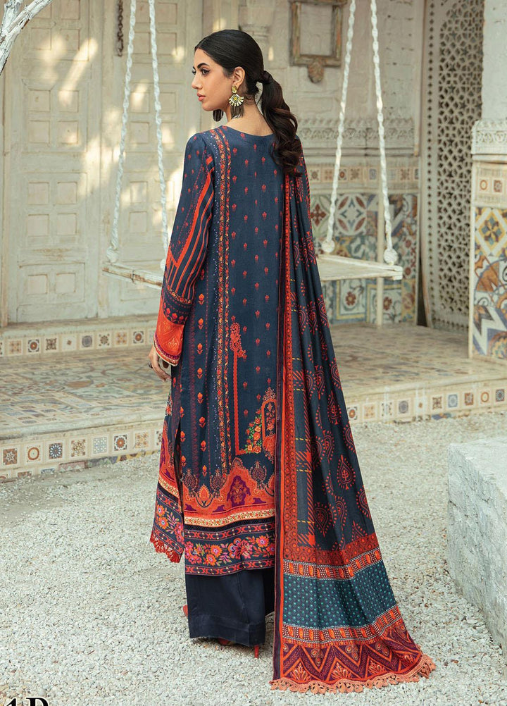 Nissa By Rajbari Embroidered Corduroy Suits Unstitched 3 Piece RB22NW 1B - Winter Collection