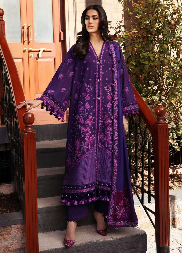 Noemei By Republic Womenswear Embroidered Khaddar Suits Unstitched 3 Piece RW23N D1-B - Luxury Winter Collection